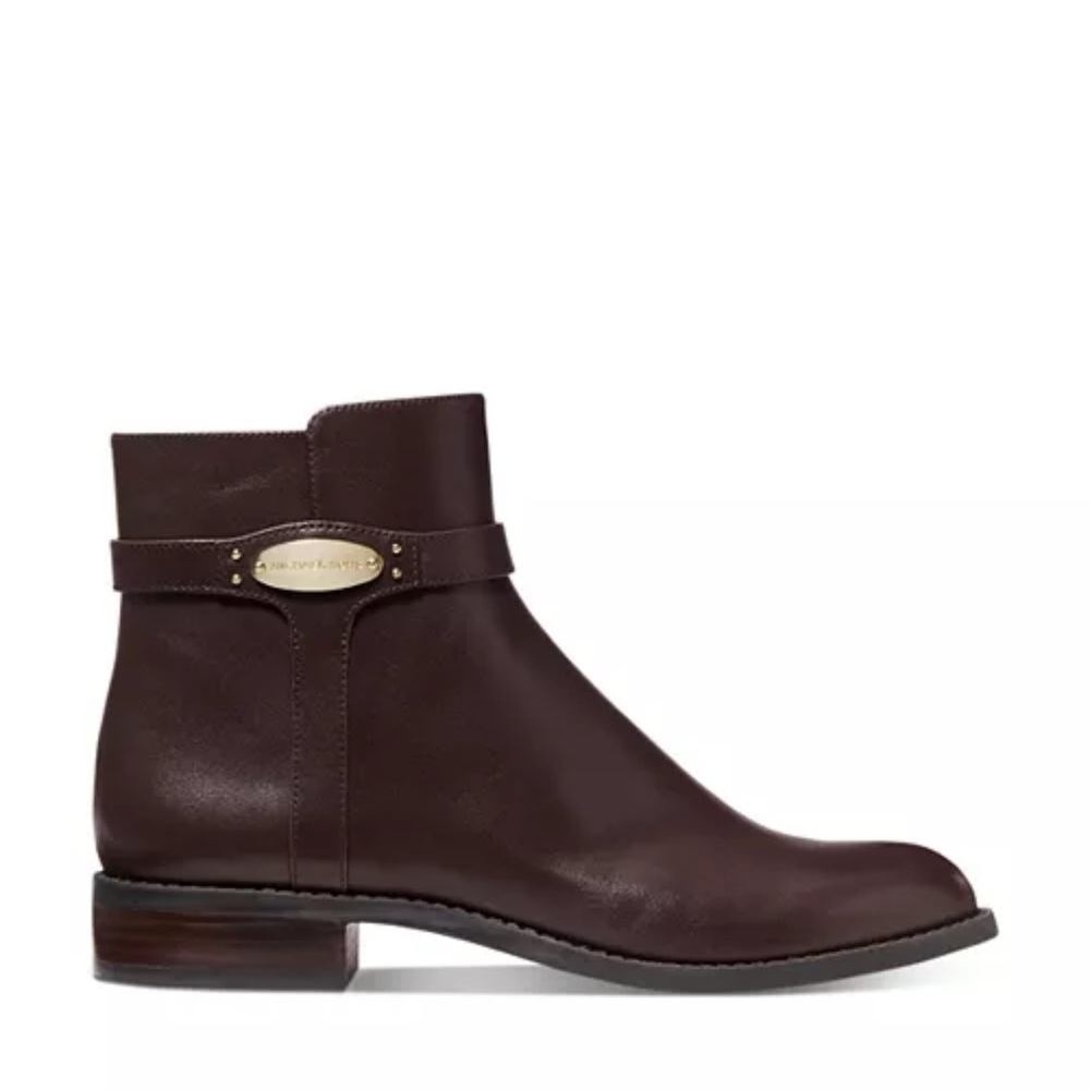 Michael Kors Finley Leather Ankle Boots size 8